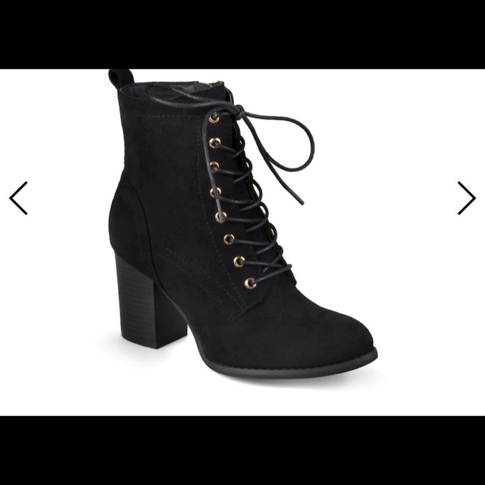 Chunky Lace Up Suede Boots- EXCELLENT CONDITION